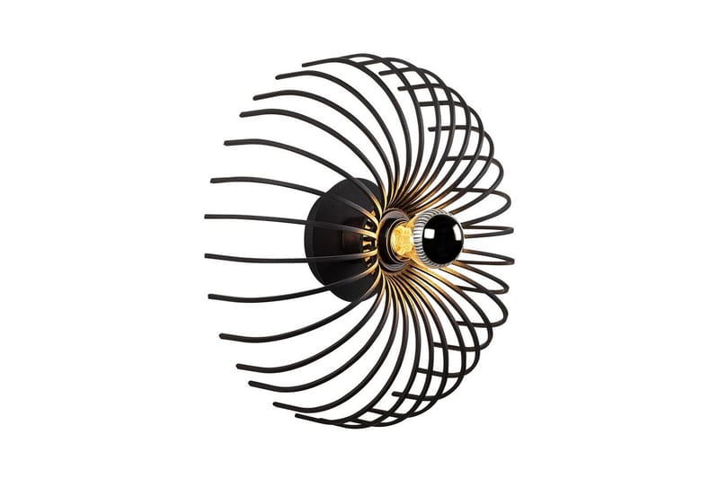Vägglampa Subbersta Svart - Diameter: 12 cm - Belysning & el - Inomhusbelysning & lampor - Vägglampa