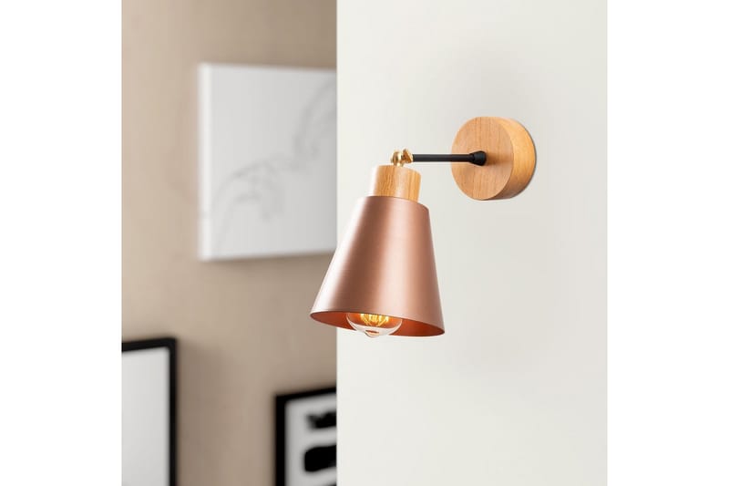 Vägglampa Sudalwani Koppar - Koppar - Belysning & el - Inomhusbelysning & lampor - Vägglampa