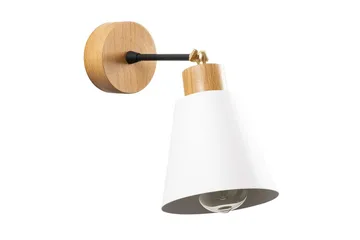 Vägglampa Sudalwani Vit - Vit - Belysning & el - Inomhusbelysning & lampor - Vägglampa