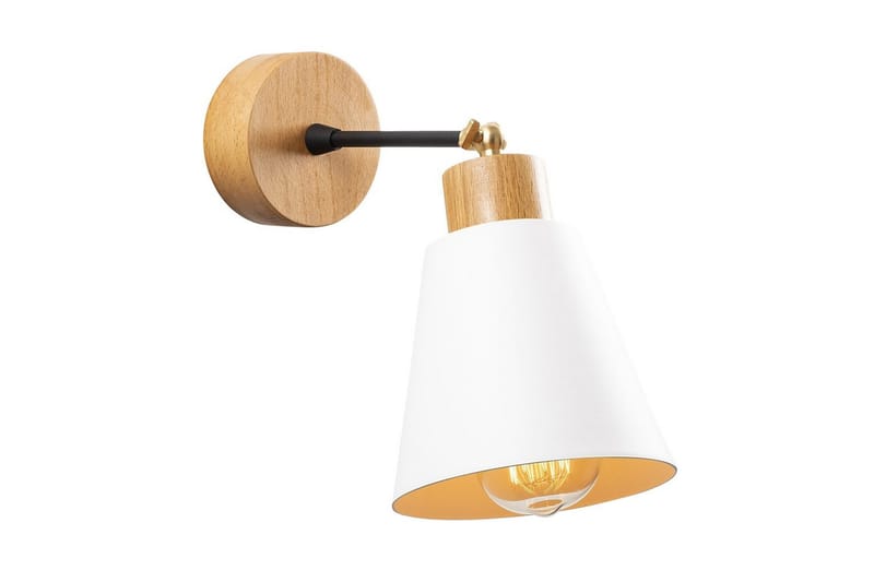 Vägglampa Sudalwani Vit - Vit - Belysning & el - Inomhusbelysning & lampor - Vägglampa