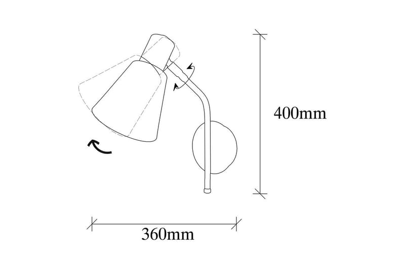 Vägglampa Sugana Berriaren Vintage - Koppar - Belysning & el - Inomhusbelysning & lampor - Vägglampa