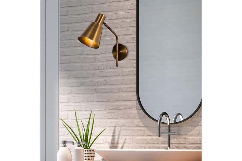 Vägglampa Sugana Berriaren Vintage - Koppar - Belysning & el - Inomhusbelysning & lampor - Vägglampa