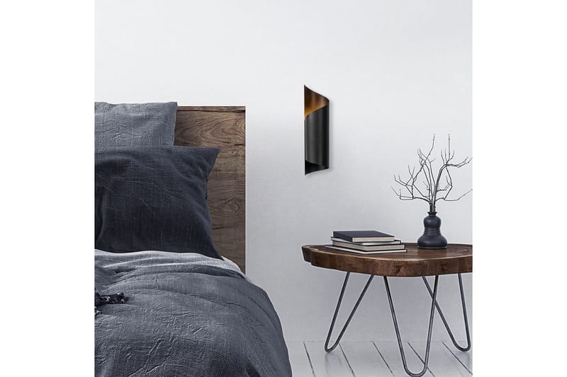 Vägglampa Sugana Fira Svart - Svart - Belysning & el - Inomhusbelysning & lampor - Vägglampa