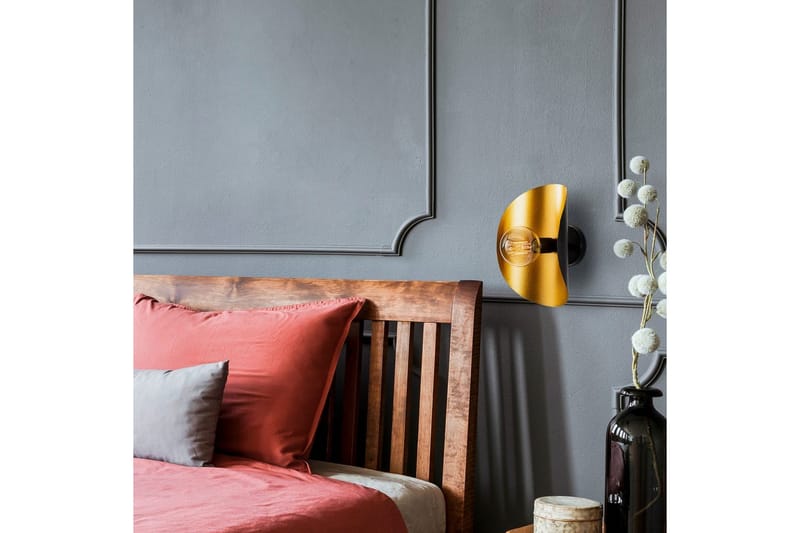 Vägglampa Sugana Giada Svart / Rany - Guld/Svart - Belysning & el - Inomhusbelysning & lampor - Vägglampa