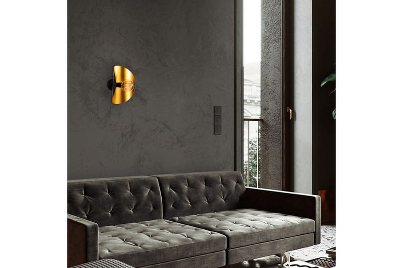 Vägglampa Sugana Giada Svart / Rany - Guld/Svart - Belysning & el - Inomhusbelysning & lampor - Vägglampa