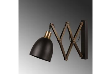 Vägglampa Sugana Lyra Svart / Vintage - Beige/Svart - Belysning & el - Inomhusbelysning & lampor - Vägglampa