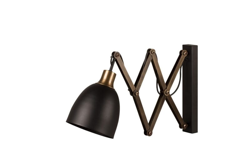 Vägglampa Sugana Lyra Svart / Vintage - Beige/Svart - Belysning & el - Inomhusbelysning & lampor - Vägglampa