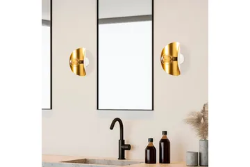 Vägglampa Sugana Vira Vit / Rany - Guld/Vit - Belysning & el - Inomhusbelysning & lampor - Vägglampa