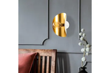 Vägglampa Sugana Vira Vit / Rany - Guld/Vit - Belysning & el - Inomhusbelysning & lampor - Vägglampa