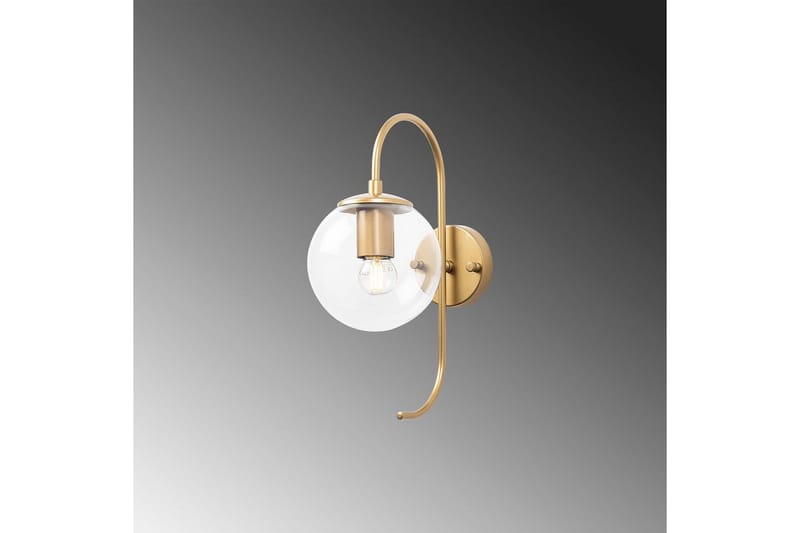 Vägglampa Thalara Glansig Rany Transparent - Glansig Rany Transparent - Belysning & el - Inomhusbelysning & lampor - Vägglampa