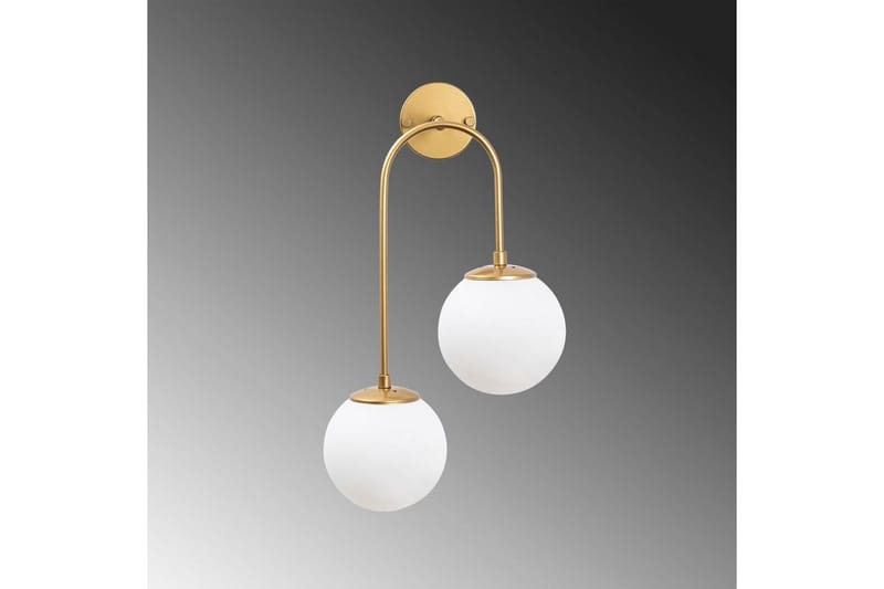 Vägglampa Thalara Två Glansig Rany - Guld - Belysning & el - Inomhusbelysning & lampor - Vägglampa