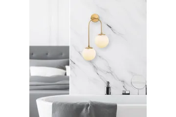 Vägglampa Thalara Två Glansig Rany - Guld - Belysning & el - Inomhusbelysning & lampor - Vägglampa