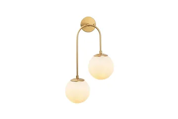Vägglampa Thalara Två Glansig Rany - Guld - Belysning & el - Inomhusbelysning & lampor - Vägglampa
