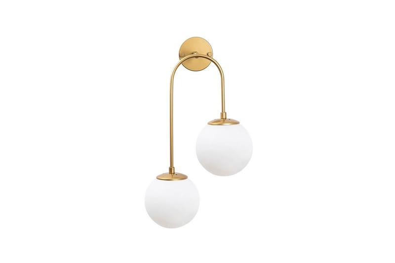 Vägglampa Thalara Två Glansig Rany - Guld - Belysning & el - Inomhusbelysning & lampor - Vägglampa