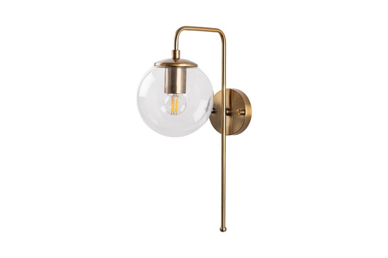 Vägglampa Tolra Vintage Transparent - Transparent - Belysning & el - Inomhusbelysning & lampor - Vägglampa