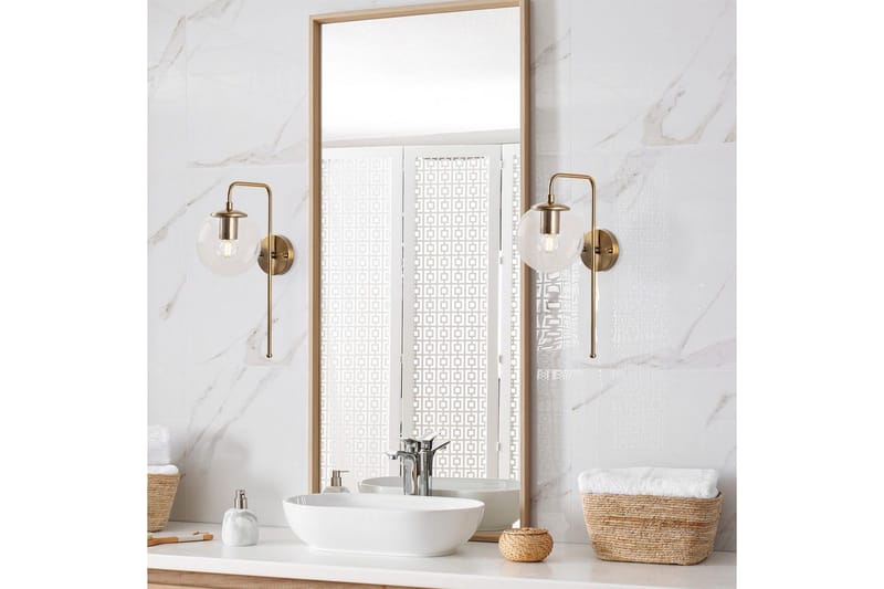 Vägglampa Tolra Vintage Transparent - Transparent - Belysning & el - Inomhusbelysning & lampor - Vägglampa