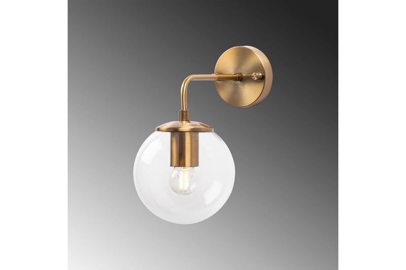 Vägglampa Tolra Vintage Transparent - Vintage Transparent - Belysning & el - Inomhusbelysning & lampor - Vägglampa