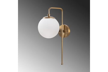 Vägglampa Tolra Vintage Vit - Vit - Belysning & el - Inomhusbelysning & lampor - Vägglampa