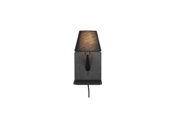 Vägglampa TRIO Comfort Mattsvart - Mattsvart - Belysning & el - Inomhusbelysning & lampor - Vägglampa