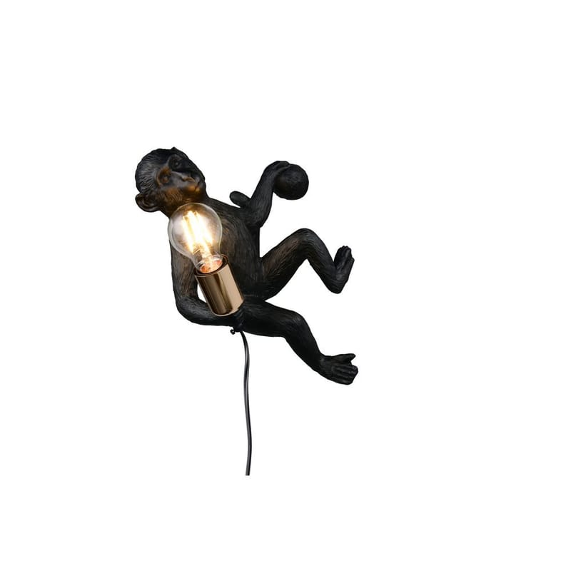 Vägglampa TRIO Louy - Svart - Belysning & el - Inomhusbelysning & lampor - Vägglampa