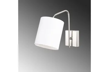 Vägglampa Ve Nickel / Vit - Vit - Belysning & el - Inomhusbelysning & lampor - Vägglampa