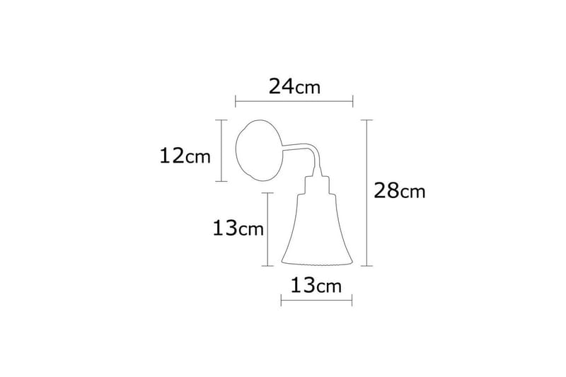 Vägglampa Vellor Koppar - Koppar - Belysning & el - Inomhusbelysning & lampor - Vägglampa