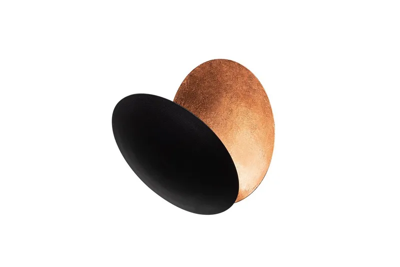 Vägglampa Zandel Svart / Koppar - Svart / Koppar - Belysning & el - Inomhusbelysning & lampor - Vägglampa