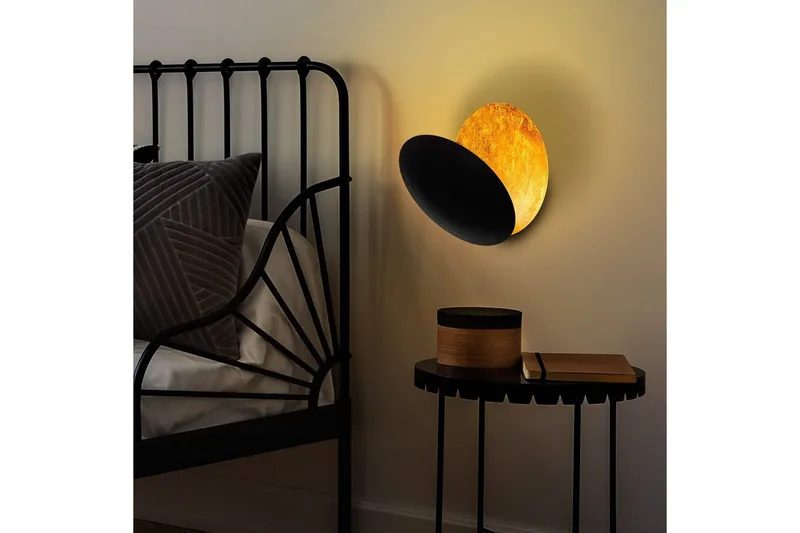 Vägglampa Zandel Svart / Koppar - Svart / Koppar - Belysning & el - Inomhusbelysning & lampor - Vägglampa