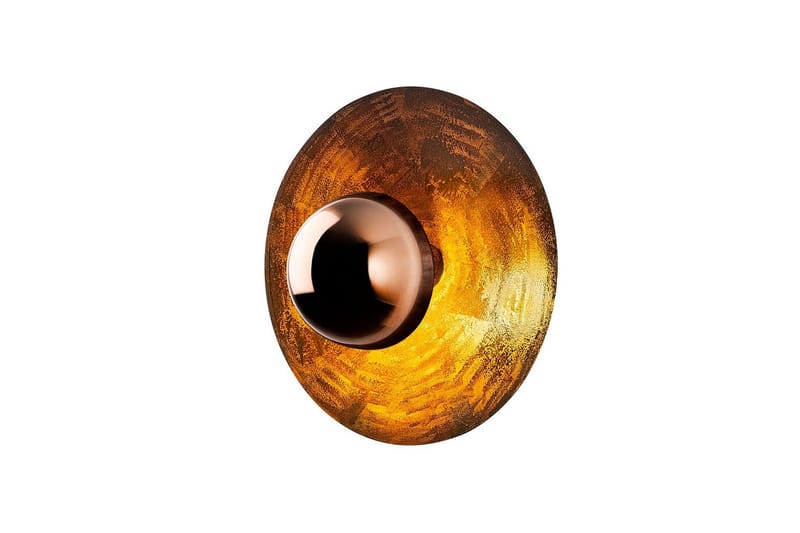 Vägglampa Zindale Koppar, 38 x 31 cm