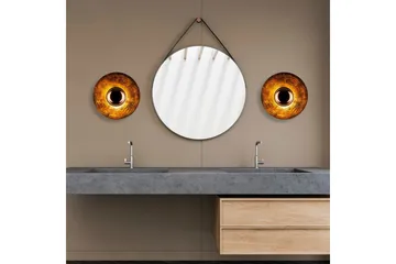 Vägglampa Zindale Koppar - 38 x 31 cm - Belysning & el - Inomhusbelysning & lampor - Vägglampa