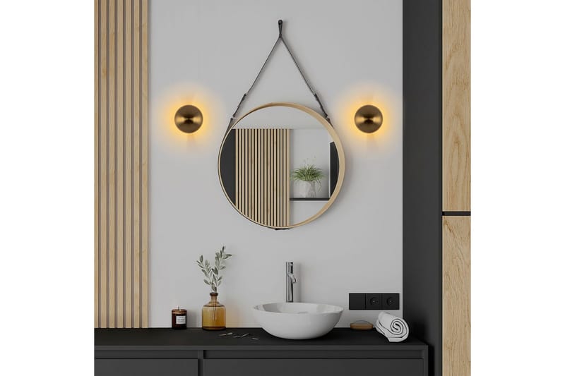 Vägglampa Polmar Rany - Diameter: 16 cm - Belysning & el - Inomhusbelysning & lampor - Vägglampa