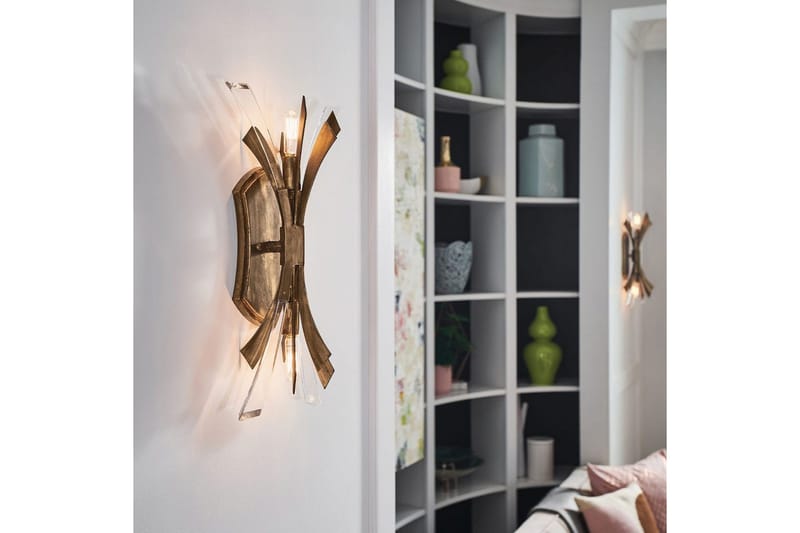 Vida Hinkley Vägglampa - GOLD - Belysning & el - Inomhusbelysning & lampor - Vägglampa