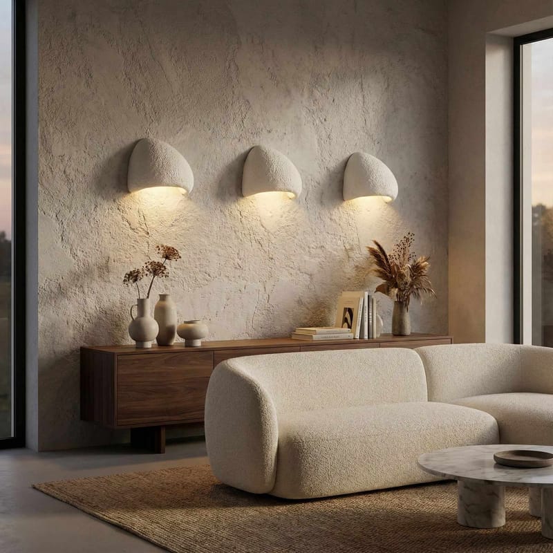 Vyrel Vägglampa 30 m - Vit - Belysning & el - Inomhusbelysning & lampor - Vägglampa