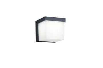Yangtze LED Vägglampa antracit - Antracit/Vit - Trädgård & spabad - Utemiljö - Entré - Entrébelysning