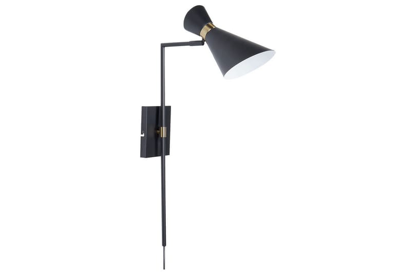 Yassil Vägglampa E27 E27 - Svart - Belysning & el - Inomhusbelysning & lampor - Vägglampa