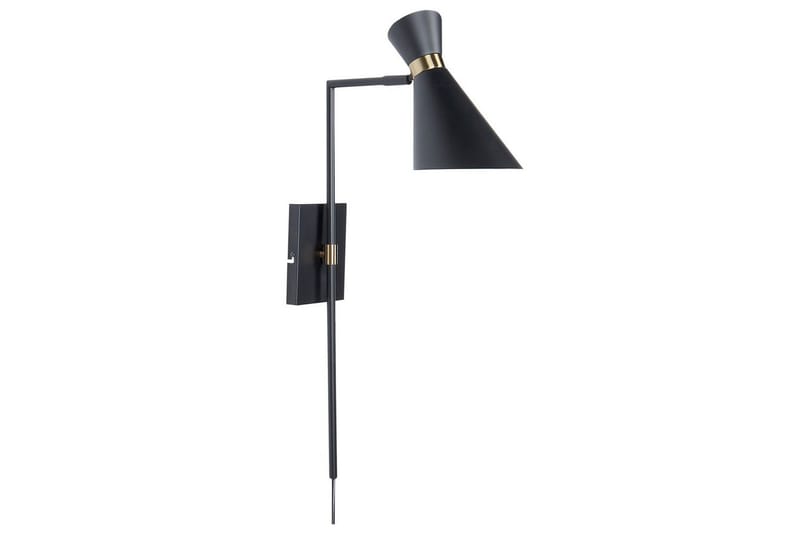 Yassil Vägglampa E27 E27 - Svart - Belysning & el - Inomhusbelysning & lampor - Vägglampa