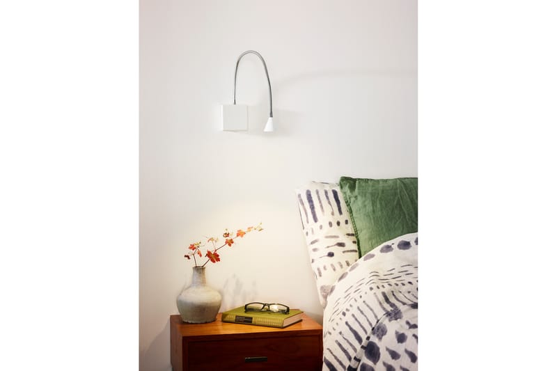 Buddy Bordslampa Vit - Lucide - Fönsterlampa på fot - Sovrumslampa - Vardagsrumslampa - Sänglampa bord - Fönsterlampa - Bordslampor