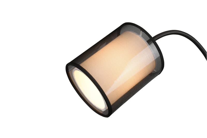 Burton Golvlampa med läslampa E27+E14 mattsvart - Matt svart - Belysning & el - Inomhusbelysning & lampor - Vardagsrumslampa