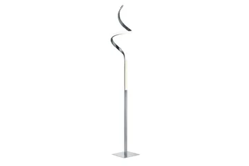 Course LED Golvlampa borstad stål - Vit - Belysning & el - Inomhusbelysning & lampor - Vardagsrumslampa