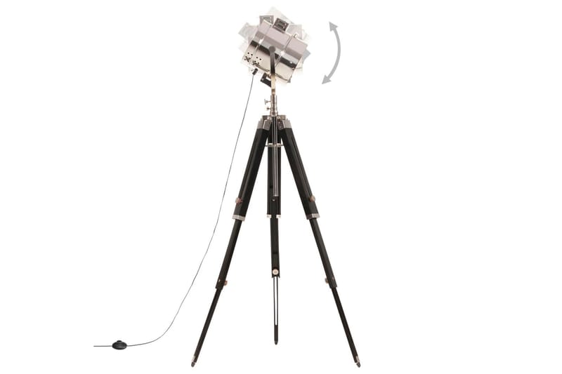 Golvlampa massivt mangoträ 165 cm - be Basic - Belysning & el - Inomhusbelysning & lampor - Vardagsrumslampa