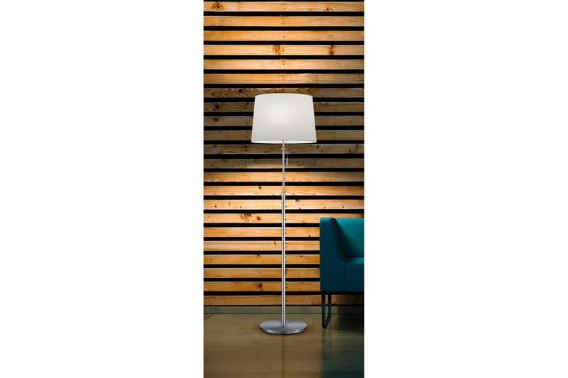 Lyon Golvlampa 3L E27 borstad stål - Borstad stål - Belysning & el - Inomhusbelysning & lampor - Vardagsrumslampa