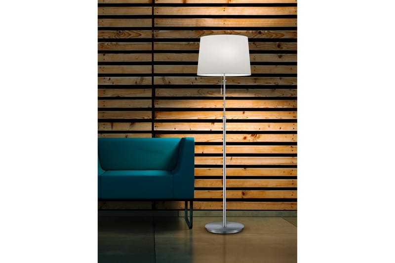 Lyon Golvlampa 3L E27 borstad stål - Borstad stål - Belysning & el - Inomhusbelysning & lampor - Vardagsrumslampa