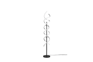 Sequence LED Golvlampa borstad aluminium/ mattsvart - Borstad aluminium/Matt svart - Belysning & el - Inomhusbelysning & lampor - Vardagsrumslampa