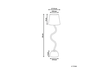 Vougali LED Bordslampa 39 cm - Beige - Belysning & el - Inomhusbelysning & lampor - Bordslampor