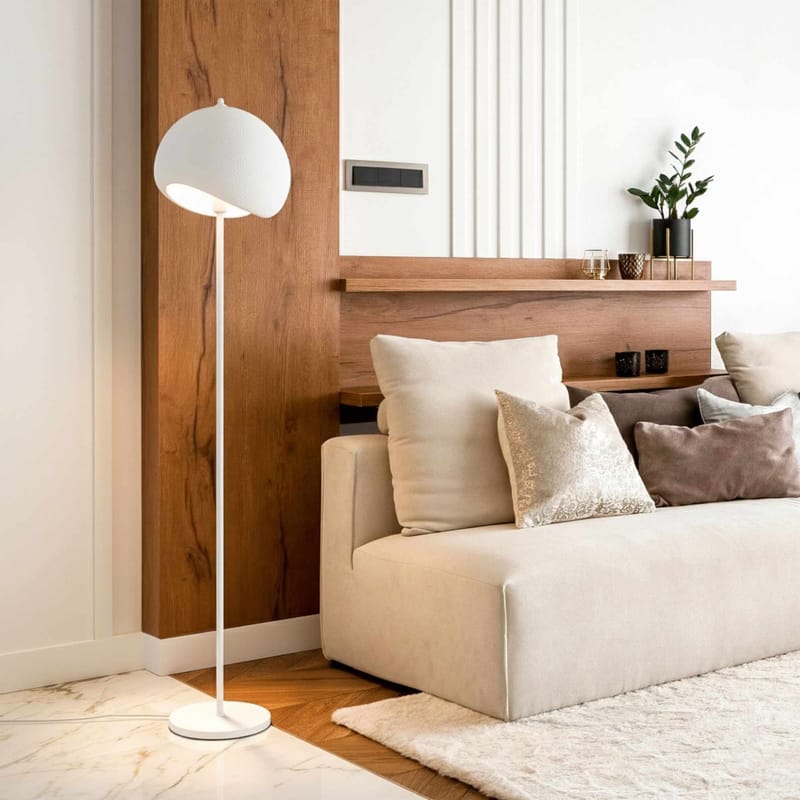 Vyrel Golvlampa 34 cm - Vit - Belysning & el - Inomhusbelysning & lampor - Sovrumslampa