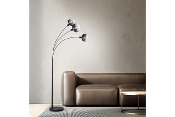 Zea Just Light Golvlampa - Black - Belysning & el - Inomhusbelysning & lampor - Sovrumslampa