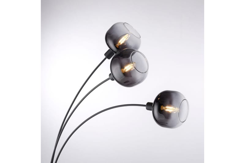 Zea Just Light Golvlampa - Black - Belysning & el - Inomhusbelysning & lampor - Sovrumslampa