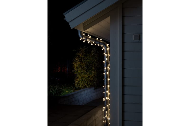 Slinga 80 varmvita LED Svart - Konstsmide - Övrig julbelysning - Ljusslinga
