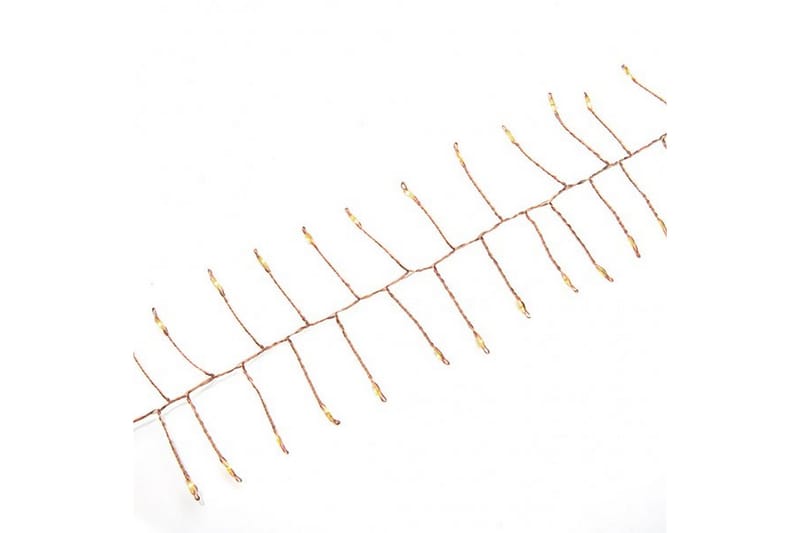 Slinga microcluster amber LED Koppar - Konstsmide - Övrig julbelysning - Ljusslinga
