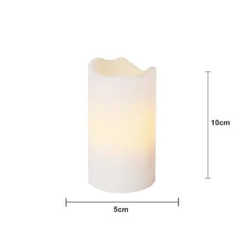 Advent LED Blockljus 4-pack 5 cm - vit - Belysning & el - Julbelysning - Övrig julbelysning